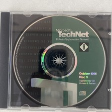 Microsoft TechNet Office OCTOBER 1996 DISC 3 picture