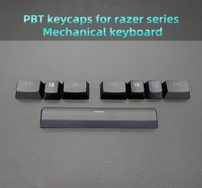 8 Keys PBT Backlit KeyCaps Set Spacebar Ctrl OEM for Razer Mechanical Keyboard picture
