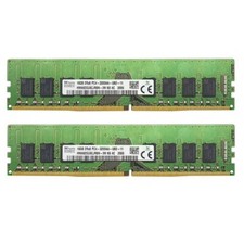 Hynix 32GB 2X16GB DDR4 3200MHz PC4-25600 2RX8 UDIMM Memory Ram HMA82GU6CJR8N-XN picture