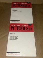 (2) 1992 Central Point PC Tools for DOS, Version 8.0 Complete Set  1st Printing picture