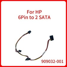 Original 6-pin to 2 SATA For HP notebook drive power supply cable 909032-001 picture