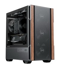 Genuine Walnut Wood Micro ATX Case, MATX PC Case with 4 × 120mm 3 Pin Non-PWM picture