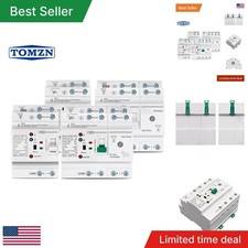 Din Rail Dual Power Automatic Transfer Switch 2P 63A 230V PV Solar System ATS picture