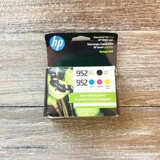 Genuine HP 952XL Black 952 Cyan Magenta Yellow OEM Ink Cartridge Exp: Mar/2027 picture