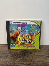 Math Blaster for 4th Grade PC MAC CD-ROM 1999 Knowledge Adventure Educational picture