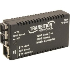 Transition Networks M/GETSX01(LC)NA Gigabit Ethernet Media Converter picture