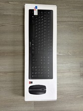CHERRY Stream Desktop Recharge Keyboard and Mouse Wireless Combo (Black) Black picture