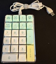 Magicforce Crystal 21-Key Mechanical Numeric Keypad Num Pad Brown Switch picture