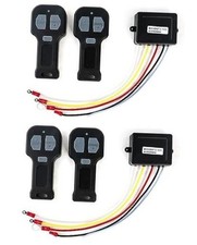 12V Wireless Winch Remote Control Kit – 4 Pack Universal 5‑Wire Receiver picture