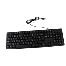 K1800 Minority Language Keyboard 104 Keys 4.2ft Cable Ergonomic Design USB XVFQ picture