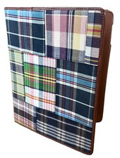 Polo Ralph Lauren Madras Plaid iPad Case Folio 7.5