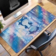 Poliwhirl Dreamscape Desk Mat – Water-Type Pokémon Mouse Pad picture