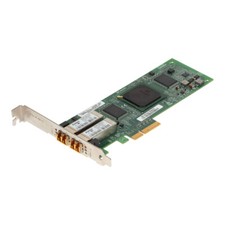 NETWORK CARDS DELL 0DH226 QLE2462-DELL PX2510401-61 C DUAL FC LC 4Gb PCIe x4 picture