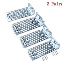 2 Pairs For Cisco C3850-RACK-KIT 3850 2960X 3650 Ears Rack Mount Bracket Kit picture