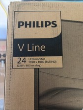 Philips V-Line 241V8LB/27 24in FHD 1920x1080 100Hz LCD HDMI Black picture