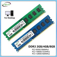 DDR3 Desktop RAM 2GB 4GB 8GB PC3 1066 1333 1600MHz 240Pin Non-ECC DIMM 1.5V picture