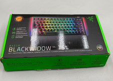 Razer  Blackwidow V4 75% LED Gaming Keyboard For PC With Armrest Good/With Box picture