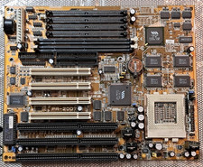 Vintage PA-2007 Socket 7 AT Motherboard  Tested  (Pentium PA 2005 2006 2007) picture