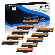 10PK TN227 BCMY Color Toner Cartridge For Brother HL-L3210CW MFC-L3770CDW W/Chip picture