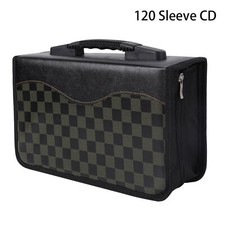 128 Disc CD DVD Case Storage Bag Organizer Holder Wallet Album Media Video Box picture
