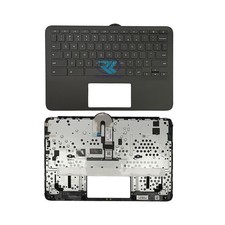 For HP Chromebook 11 G9 EE Palmrest Upper Case Keyboard Top Cover M47382-001 US picture