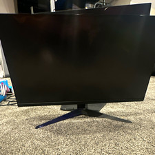 onn. onn. 31-39.9 in Flat Screen Computer Monitor with Stand, Black, 16:9 picture