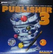 GreenStreet Publisher 3 (Windows CD-ROM) Schools, Business, Clubs Web Design + picture