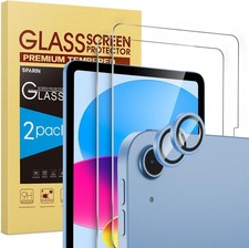 2+2 Pack Screen Protector for iPad 11”/10.9” | Tempered Glass, Anti Scratch picture