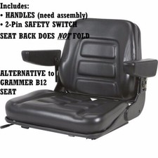 SUSPENSION SEAT SWITCH FORKLIFT BOBCAT INDUSTRIAL TRACTOR HANDLES ARMRESTS B12 picture