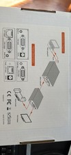 Kanexpro VGA 1x1 Extender over CAT5e/6 VGAEXTX1 MW1B3 picture