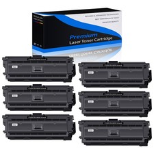 6PK CF360X Black Toner for HP 508X Color LaserJet Flow MFP M577z M577c M553dh picture