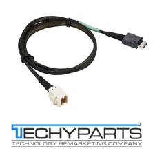 Supermicro CBL-SAST-0972 70cm OCuLink SFF-8611 (x4) to MiniSAS HD SFF-8643 Cable picture