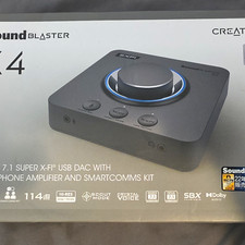 Creative Sound Blaster X4 External USB DAC Amp 7.1, Optical In/Out USB 2.0/3.0 picture