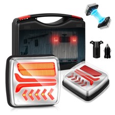 Wireless Trailer Lights Magnetic - Bluetooth LED Trailer Lights, High Brightn... picture