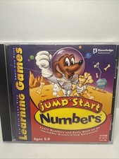 VINTAGE PC LEARNING GAME JUMP START NUMBERS CD ROM WIN 98/95 picture