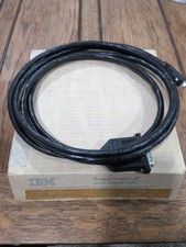 Rare IBM Personal Computer AT Serial Adapter Cable in Original Box : 6450217 picture