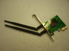 Wireless N300 PCI-E WiFi Adapter, 300 Mbps (2.4 GHz) PCI Express Network Card... picture