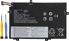 L17L3P52 L17M3P54 Laptop Battery Replacement for Lenovo ThinkPad L480 L490 L580 picture