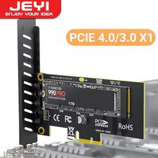 JEYI M.2 NVME SSD to PCIe 4.0 x1 Adapter Card, 2280 SSD PCIE X1 Expansion Card  picture