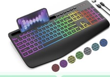 Wireless Keyboard With RGB Color picture