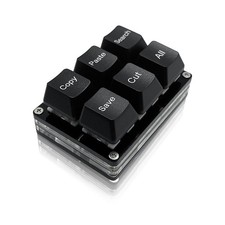BTXETUEL Copy Paste Search Save Cut All 6-Key Keyboard One Handed OSU Keypad ... picture