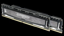 16 GB (2x8 GB) Ballistix Sport DDR4 2400 RAM Kit DIMM Memory Modules picture