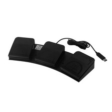 Upgrade USB Triple Foot Pedal Switch 3 Key Footswitch Program PC Game Action HID picture