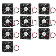 10x DC 24V 8cm 80x80x25mm 8025S 80mm CPU System brushless Cooling Fan 2pin U9 picture