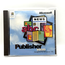 Microsoft Publisher CD Deluxe For Windows 95 picture