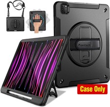 Military Grade Shockproof Case for iPad Pro 12.9 Inch 5th/6th Gen, Stand Include picture