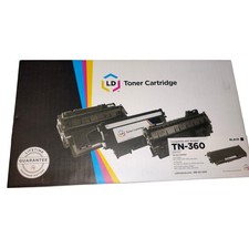 LD Comp Brother TN 360 Toner Black Ink DCP HL MFC Cartridge Office High Yield picture