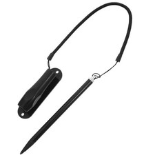 Black Resistive Stylus Pen with Smooth ABS Tip and Tether for Industrial Use picture