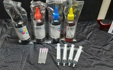 Aomya Ink Refill Kit For Canon Cyan Yellow Magenta Black  picture
