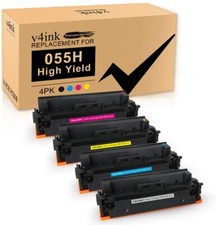 4PK High Yield 055H Toner fits for Canon ImageClass MF743Cdw MF741Cdw MF745Cdw picture